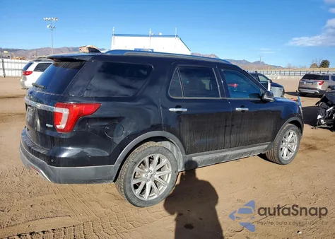 2016 Ford Explorer Limited z USA, uszkodzony, nr VIN 1FM5K8F82GGD15519